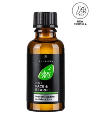 Aloe Vera Mens Essentials 2in1 Gesichts- & Bart-Öl New Formula