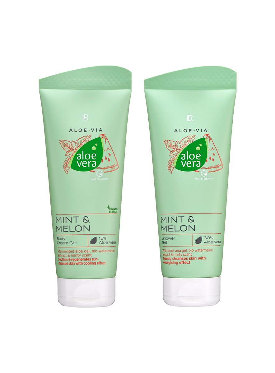 Aloe Vera Mint & Melon Body Set
