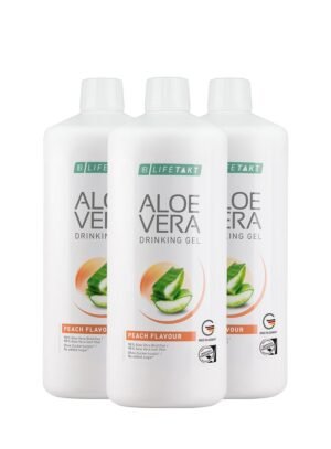 Aloe Vera Drinking Gel Peach Flavour 3er Set