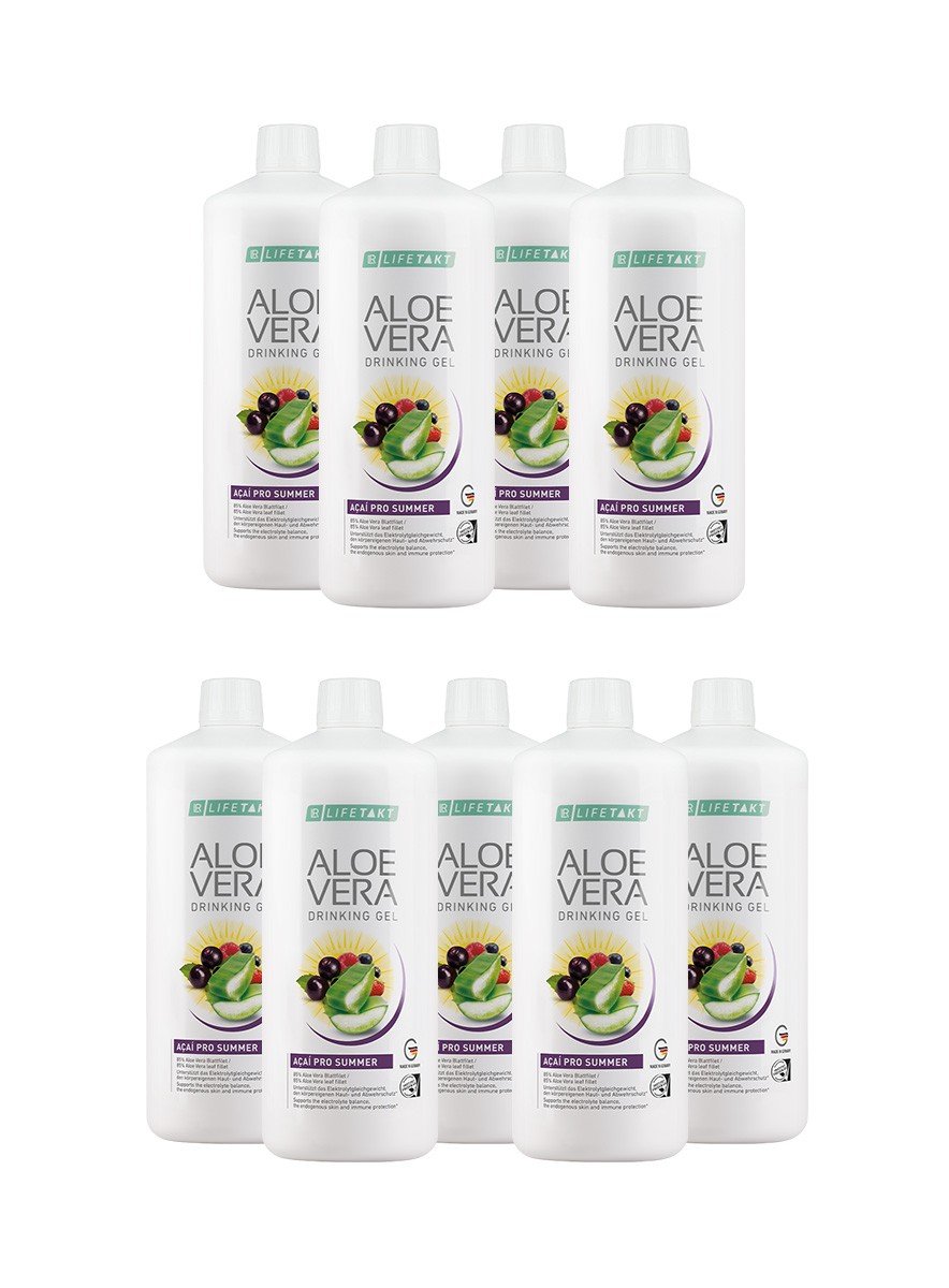 Aloe Vera Drinking Gel 3 Monatskur - Açaí Pro Summer
